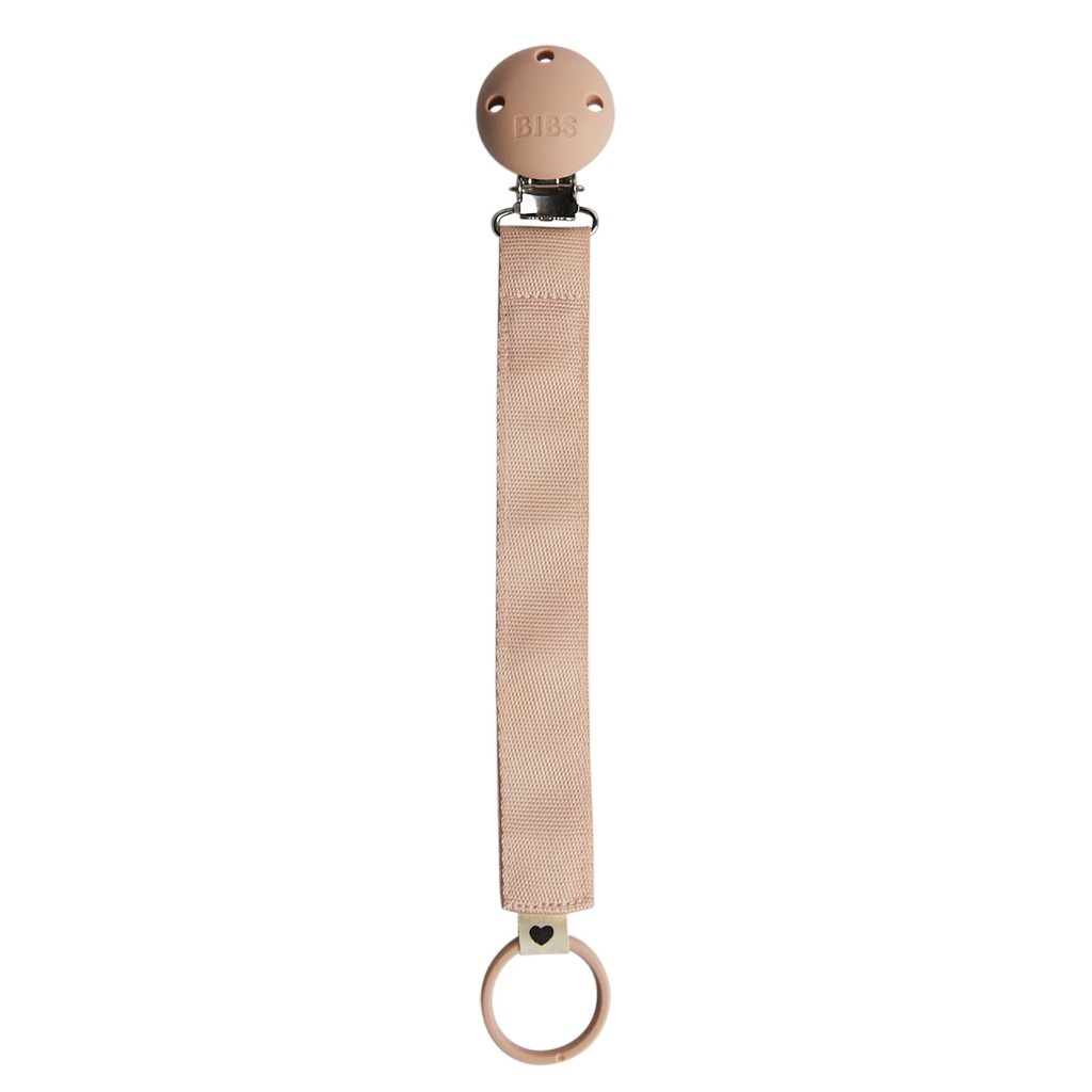 Klip na cumlík BIBS Ribbon Blush