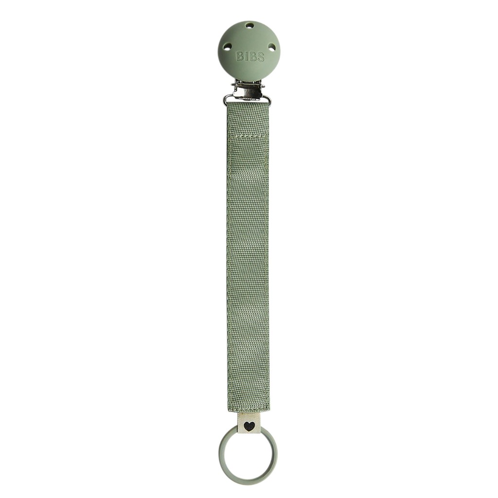 Klip na cumlík BIBS Ribbon Sage