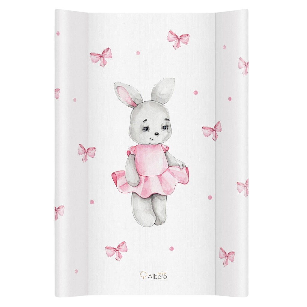 Albero Mio podložka prebaľovacia 2-hranná s pevnou doskou (50x70) Baletka