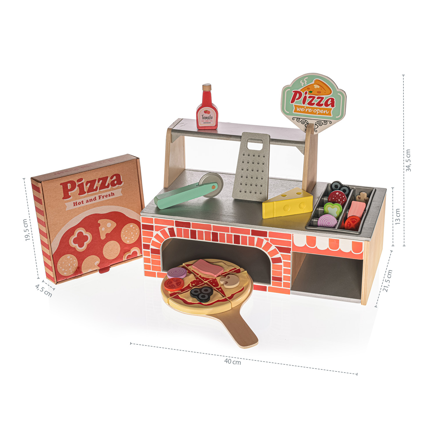 Zopa drevená Pizzeria