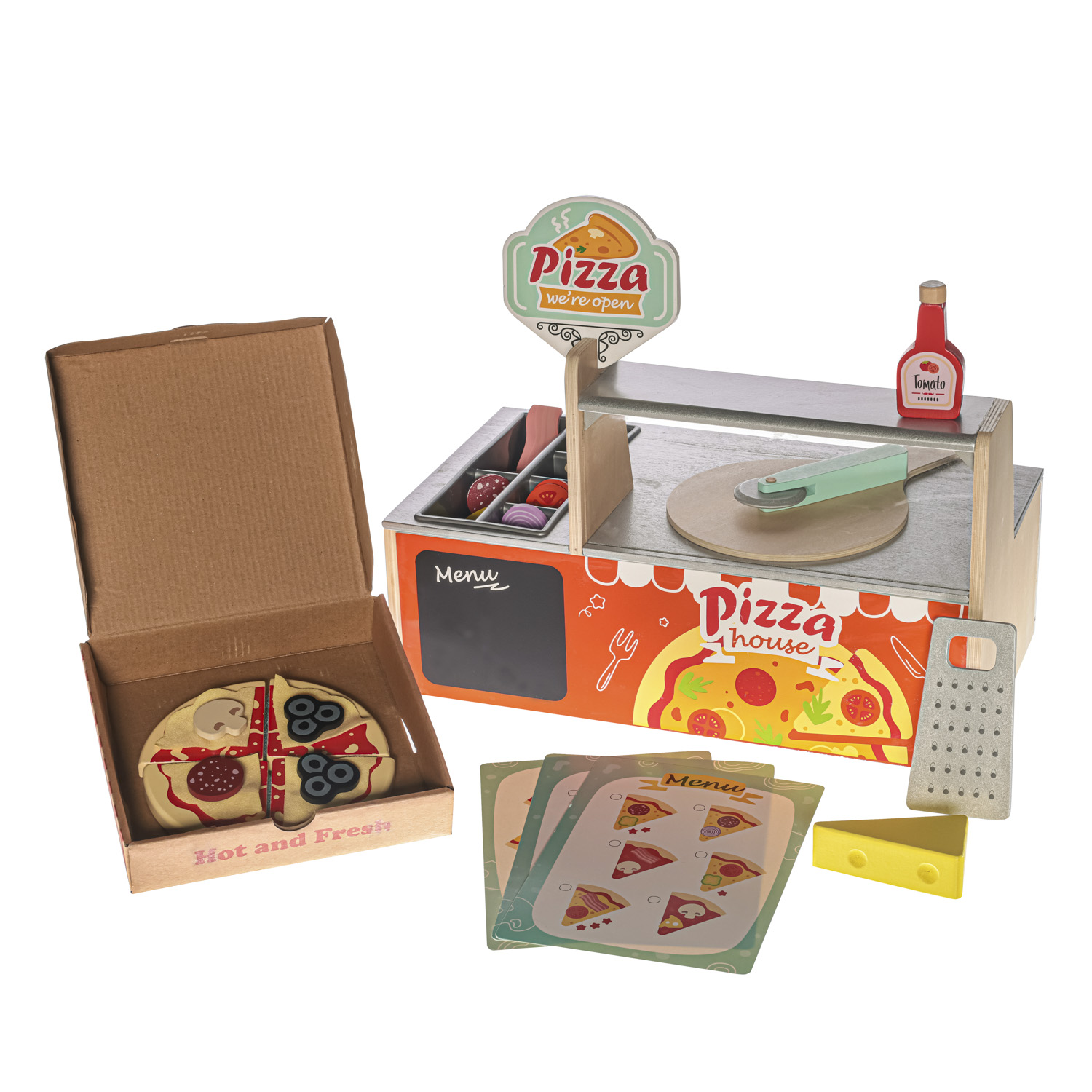 Zopa drevená Pizzeria