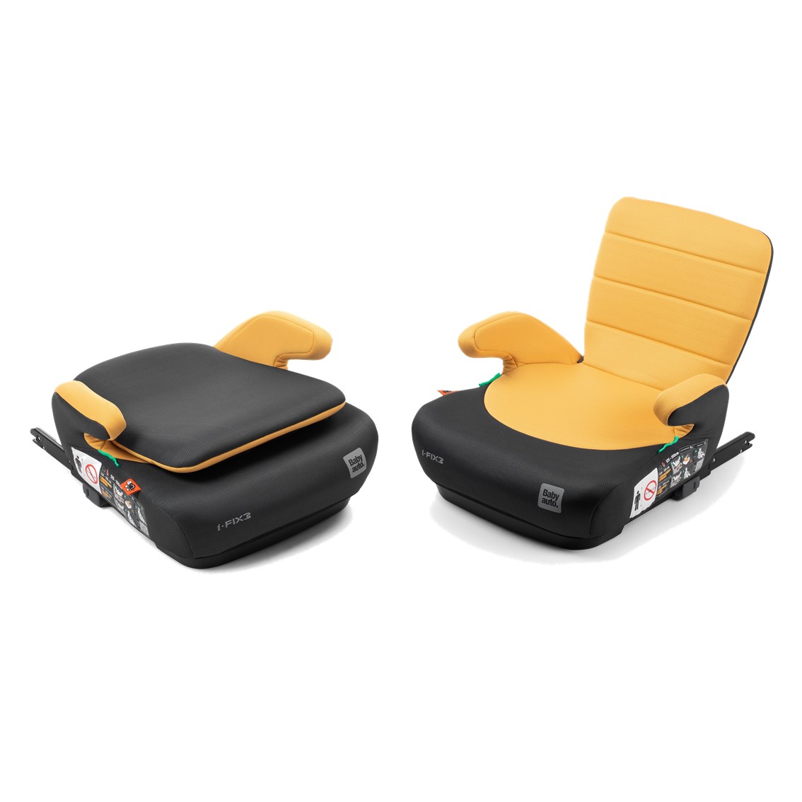 BabyAuto Doka i-fix Black mustard
