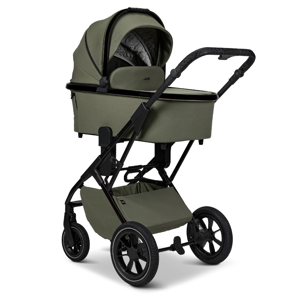 Moon Piú black chrome | Moss Green
