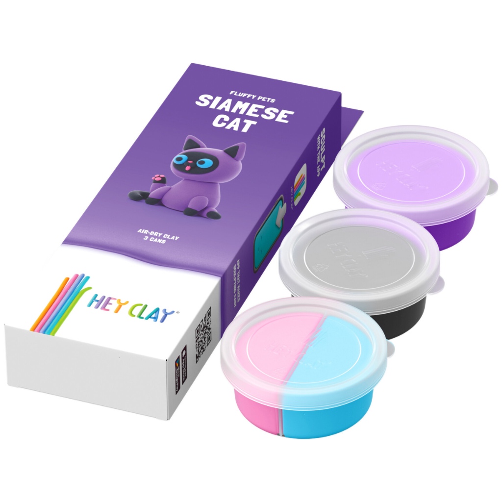 Hey Clay modelína Siamská mačka