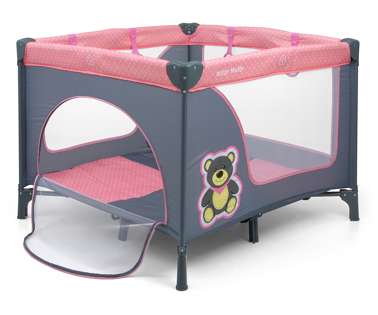 Milly Mally ohrádka Fun Pink Bear