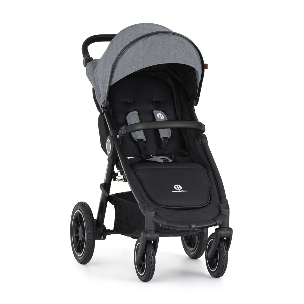 PETITEMARS Petite&Mars Street2 Air Black Ultimate Grey