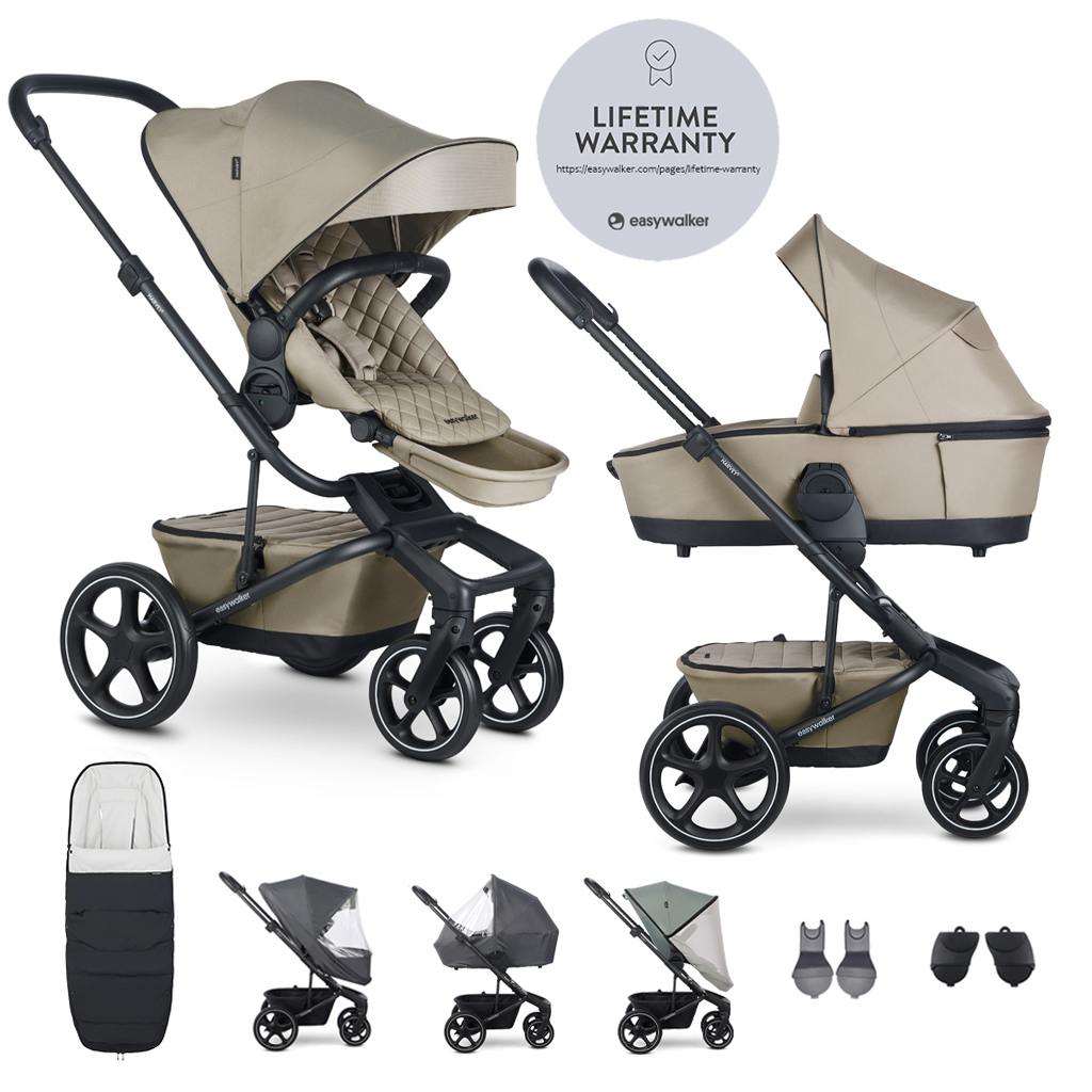 Easywalker Harvey⁵ Premium Pearl Taupe XXL RWS