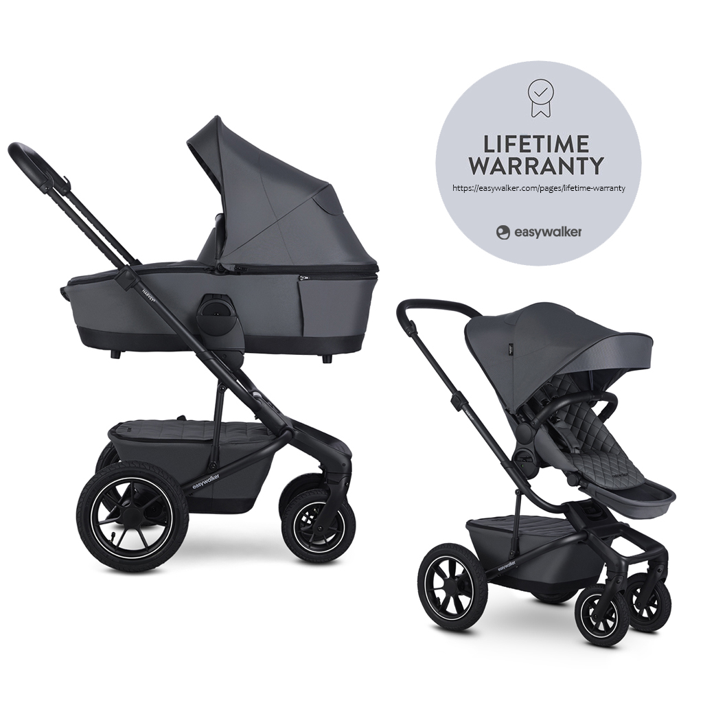 Easywalker Harvey⁵ Premium Mineral Grey LITE AIR