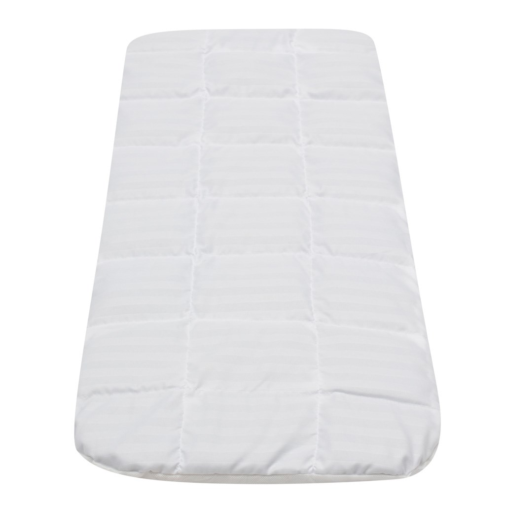 Matrac do kočíka New Baby BOBO BASIC 75x35x3 molitan-pohánka biely