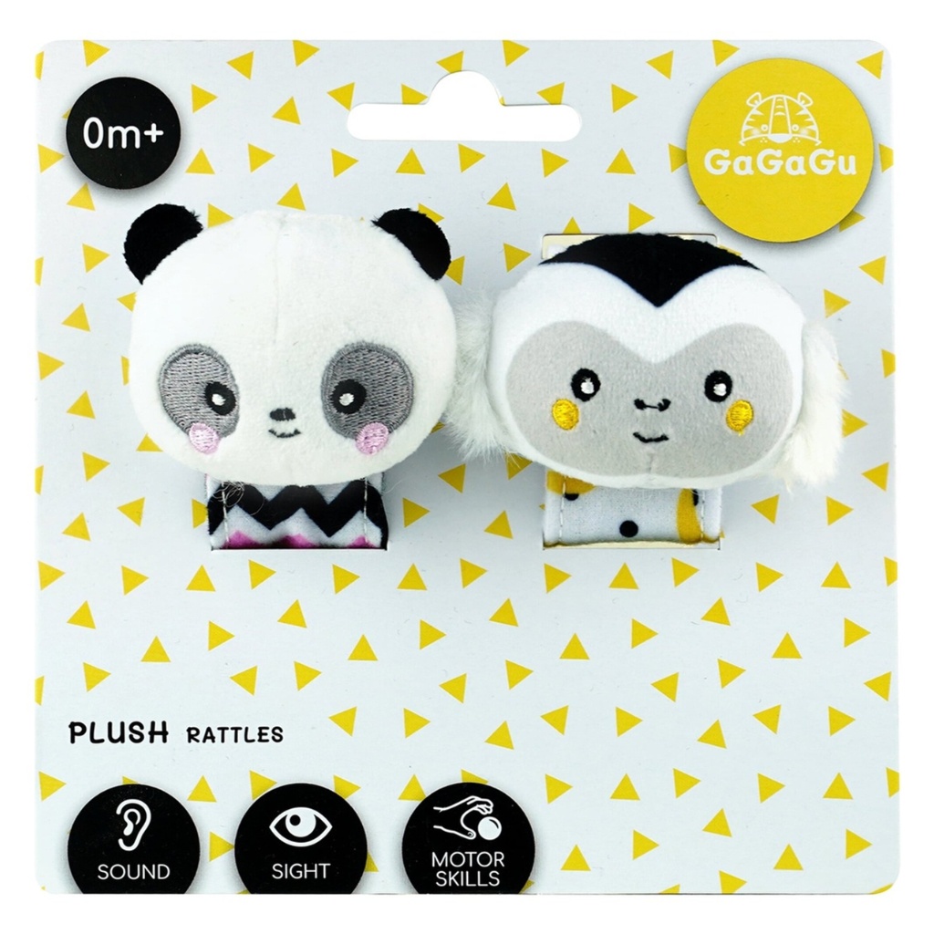 GaGaGu hrkálky na ruku Opička a Panda