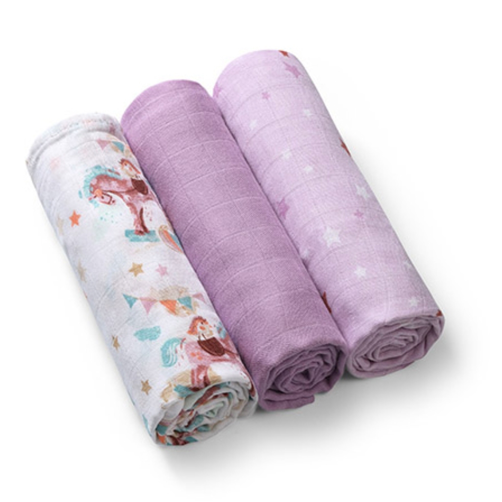 Plienky BabyOno Natural Bamboo Violet
