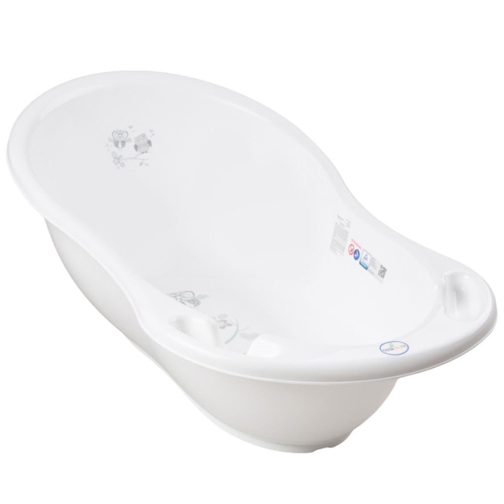 Tega anatomická vanička 86 cm sova biela