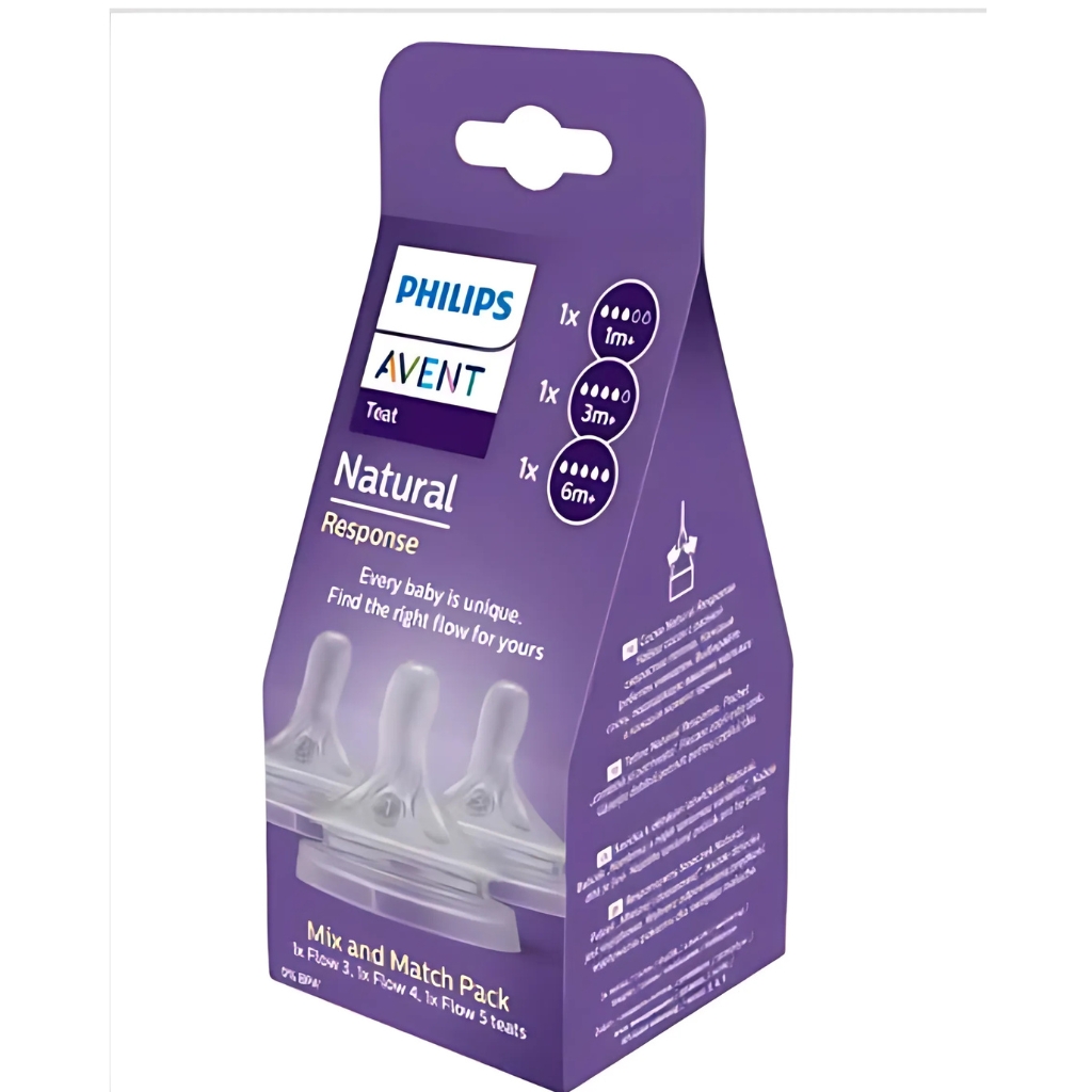 Philips AVENT Cumlíky Natural Response mix 3 kusy
