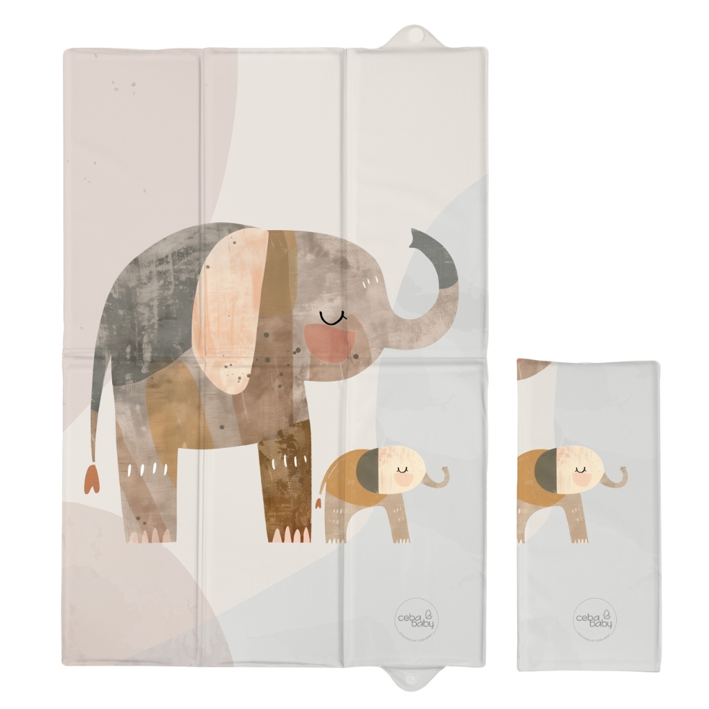 Ceba Podložka prebaľovacia cestovná (60x40) Elephant