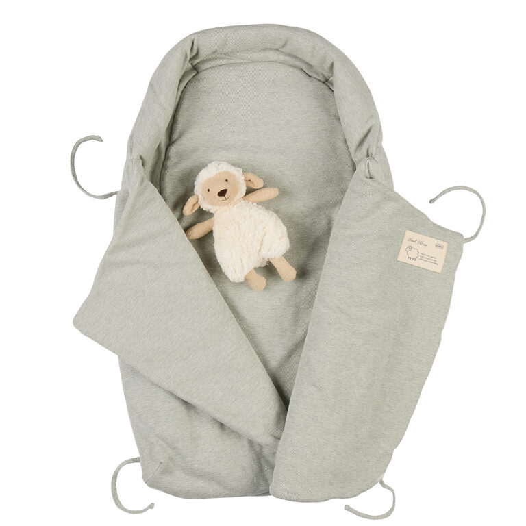 Voksi Wool Wrap misty green