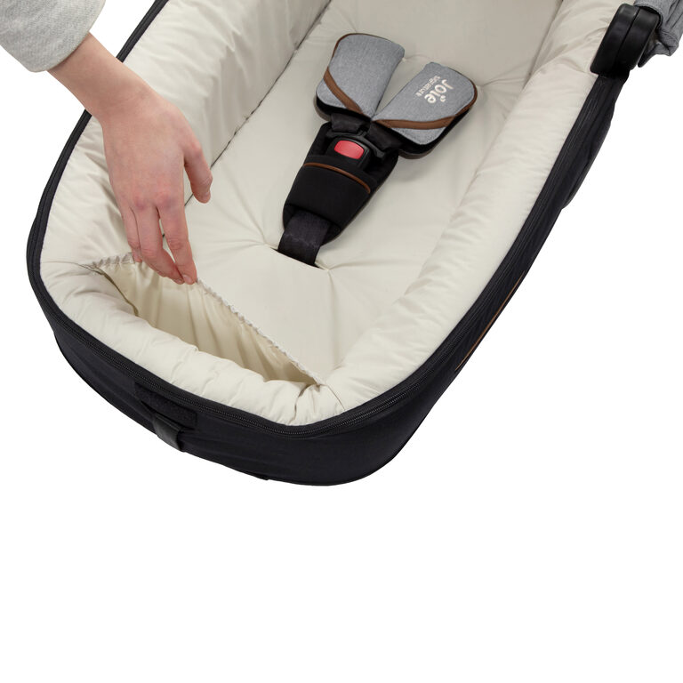 Joie i-base Encore + autovanička Calmi™ R129 | výhodný set Farba: Oyster