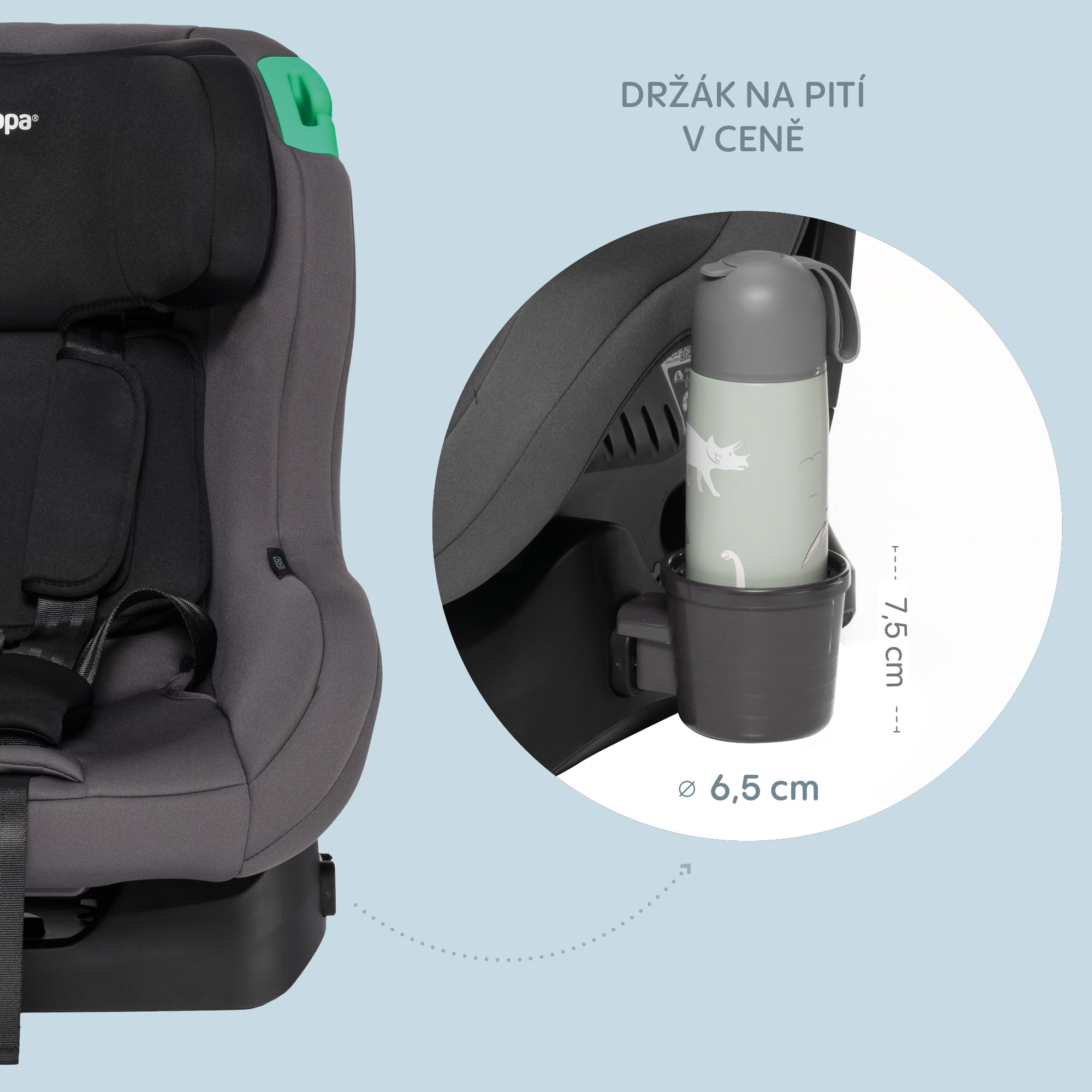 Autosedačka Zopa Verso R129 Farba: Ivory Beige
