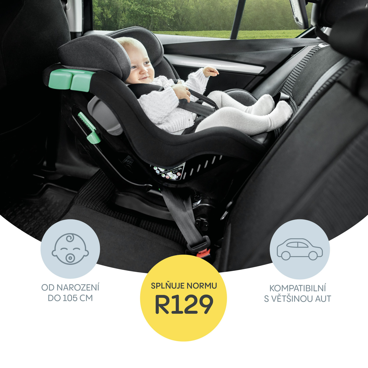 Autosedačka Zopa Verso R129 Farba: Ivory Beige