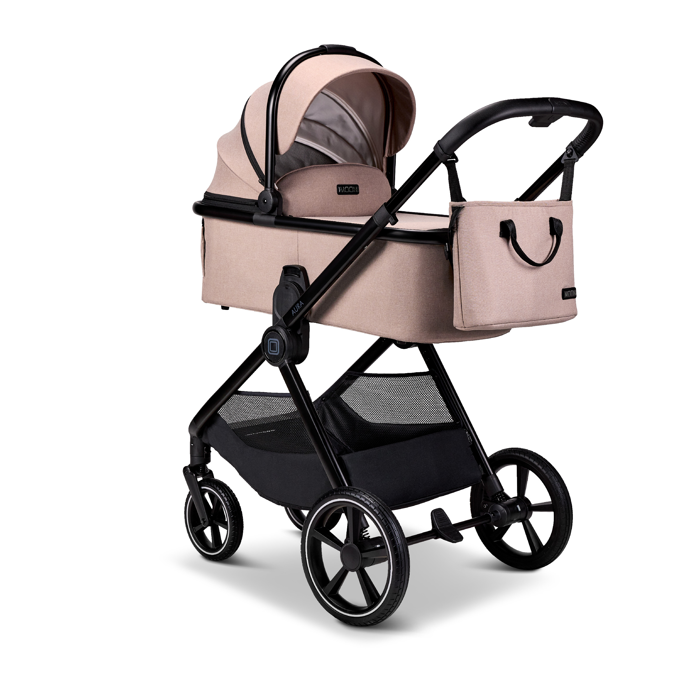 Kočík Moon Aura set Maxi Farba: Sand Melange