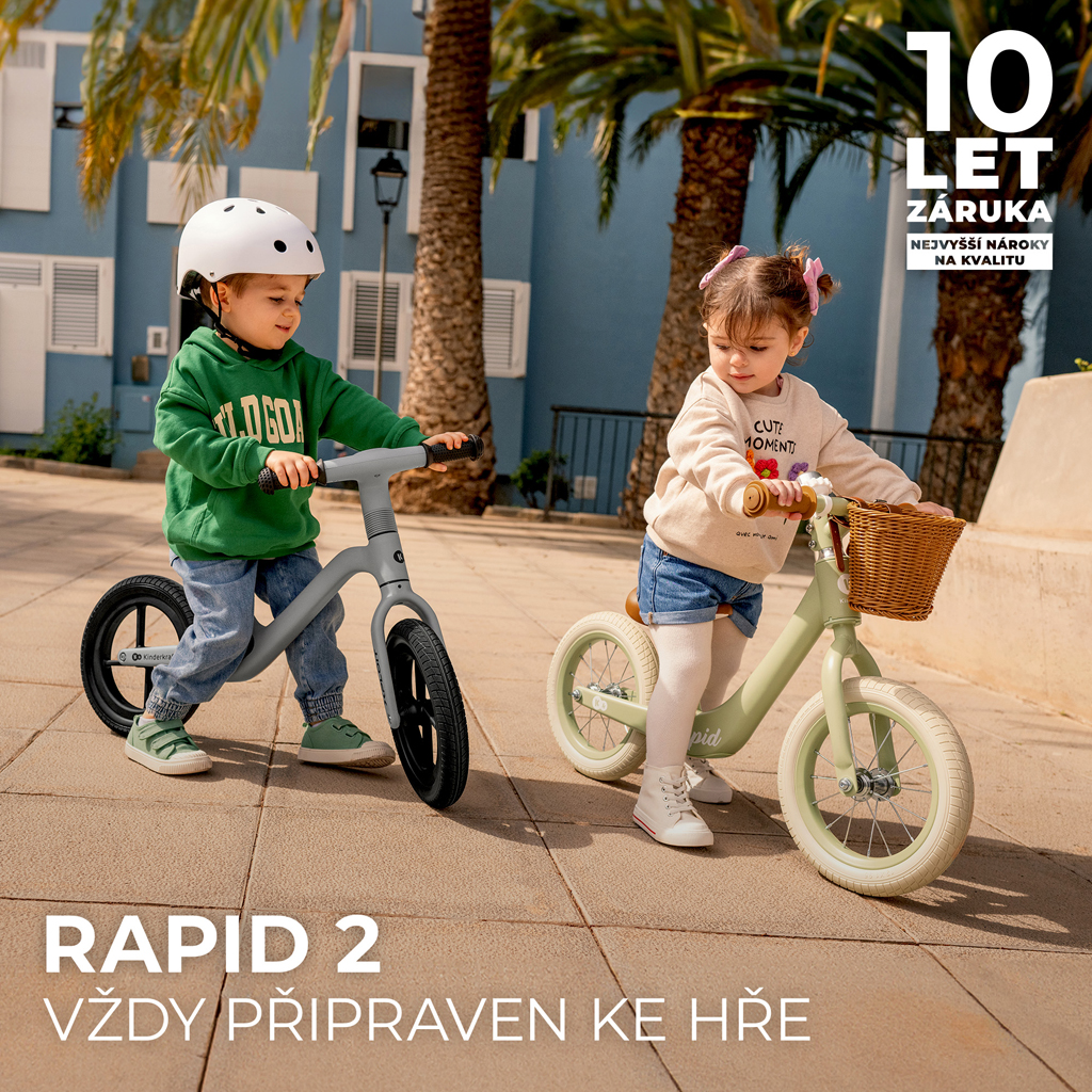 Odrážadlo Kinderkraft Rapid2 Pink