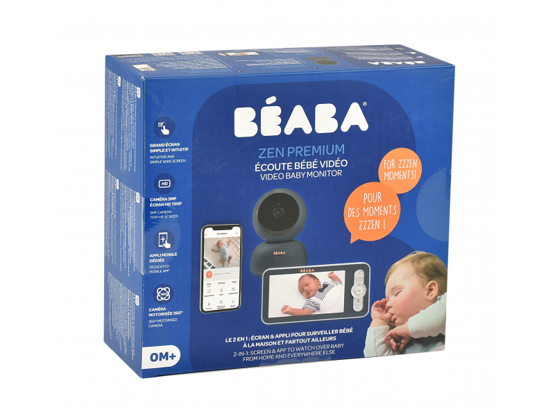 Videopestúnka Beaba Zen Premium Night Blue