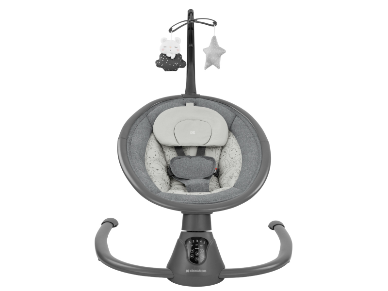 Hojdacie lehátko KikkaBoo Twiddle Grey