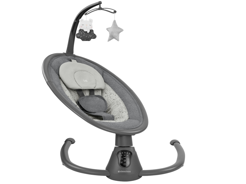 Hojdacie lehátko KikkaBoo Twiddle Grey