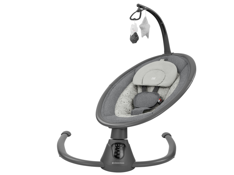 Hojdacie lehátko KikkaBoo Twiddle Grey