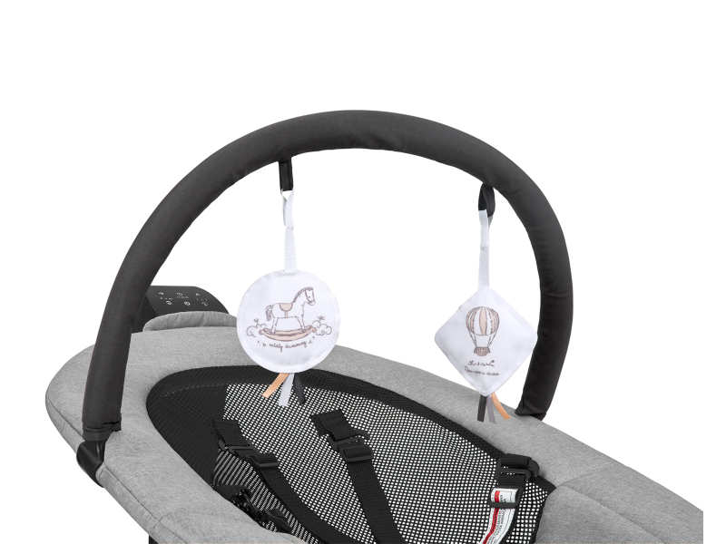 Hojdacie lehátko KikkaBoo Zazu Grey