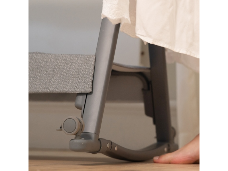 Postieľka prenosná KikkaBoo Nanna Grey