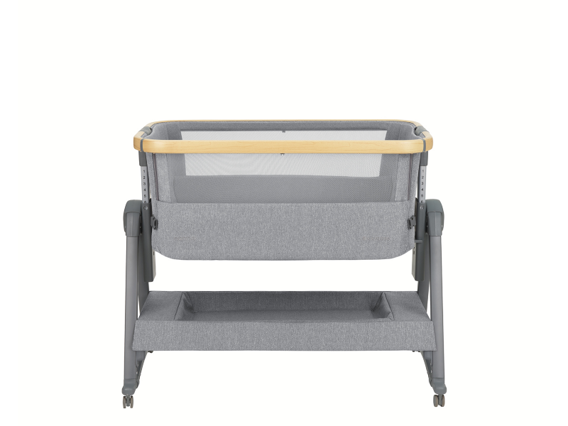 Postieľka prenosná KikkaBoo Nanna Grey