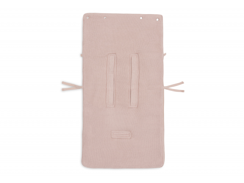 Jollein Fusak do autosedačky Basic Knit Wild Rose
