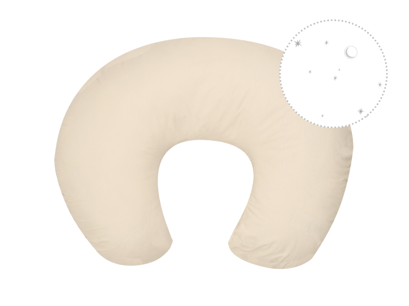 Dojčiaci vankúš KikkaBoo Dream Big Beige