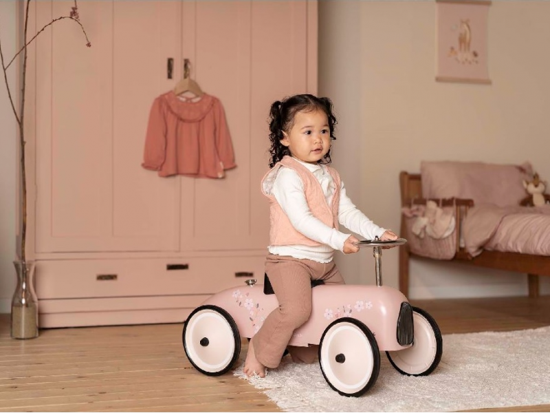 Little Dutch Odrážadlo retro auto Pink