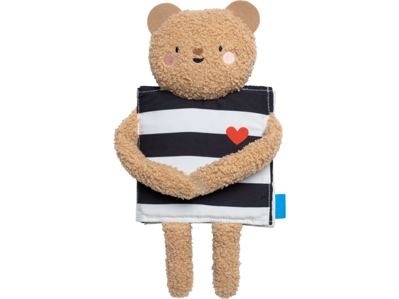 Taf Toys Medvedík plyšový s knižkou Snuggle Bear