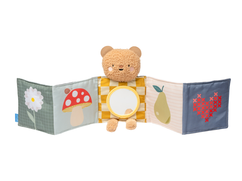 Taf Toys Medvedík plyšový s knižkou Snuggle Bear