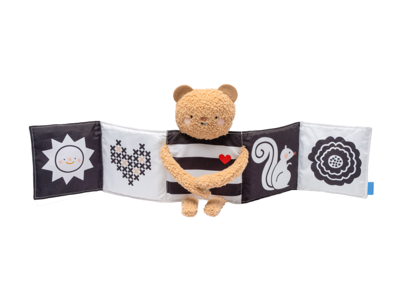 Taf Toys Medvedík plyšový s knižkou Snuggle Bear