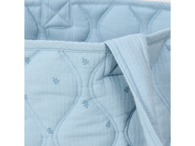 Little Dutch Košík textilný obojstranný extra veľký Pure Denim Blue