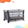 Cestovná postieľka Kinderkraft Leody Grey