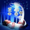 Infantino Hudobný kolotoč s projekciou 3v1 ecru v postieľe