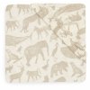 Jollein Plachta 120x60 cm Animals Nougat 8717329376458