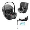 Set Britax Römer Baby-Safe Pro + Vario Base 5Z + Dualfix 5Z Style Mineral Grey 8595114445462