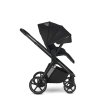 Easywalker Zoey Pure Black + Cybex Aton B2 i-Size + základňa