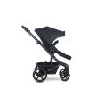 Easywalker Harvey⁵ Midnight Black LITE RWS +CYBEX Aton B2 i-Size,základňa