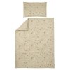 Meyco obliečky do postieľky Forest Animals Sand 100x135 cm 4054703001143