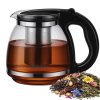 Sklenený čajník so sitkom na bylinky | 2 litre 5900779957138
