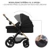 Kočík Kinderkraft Moov 2 XL Air 3v1 Grey (Farba Black)