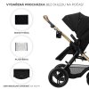 Kočík Kinderkraft Moov 2 XL Air 3v1 Grey (Farba Black)