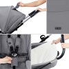 Kočík Kinderkraft Nea 2 2v1 (Farba Platinum Grey)