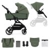 Kočík Kinderkraft Yoxi 2v1 (Farba Moonlight Grey)